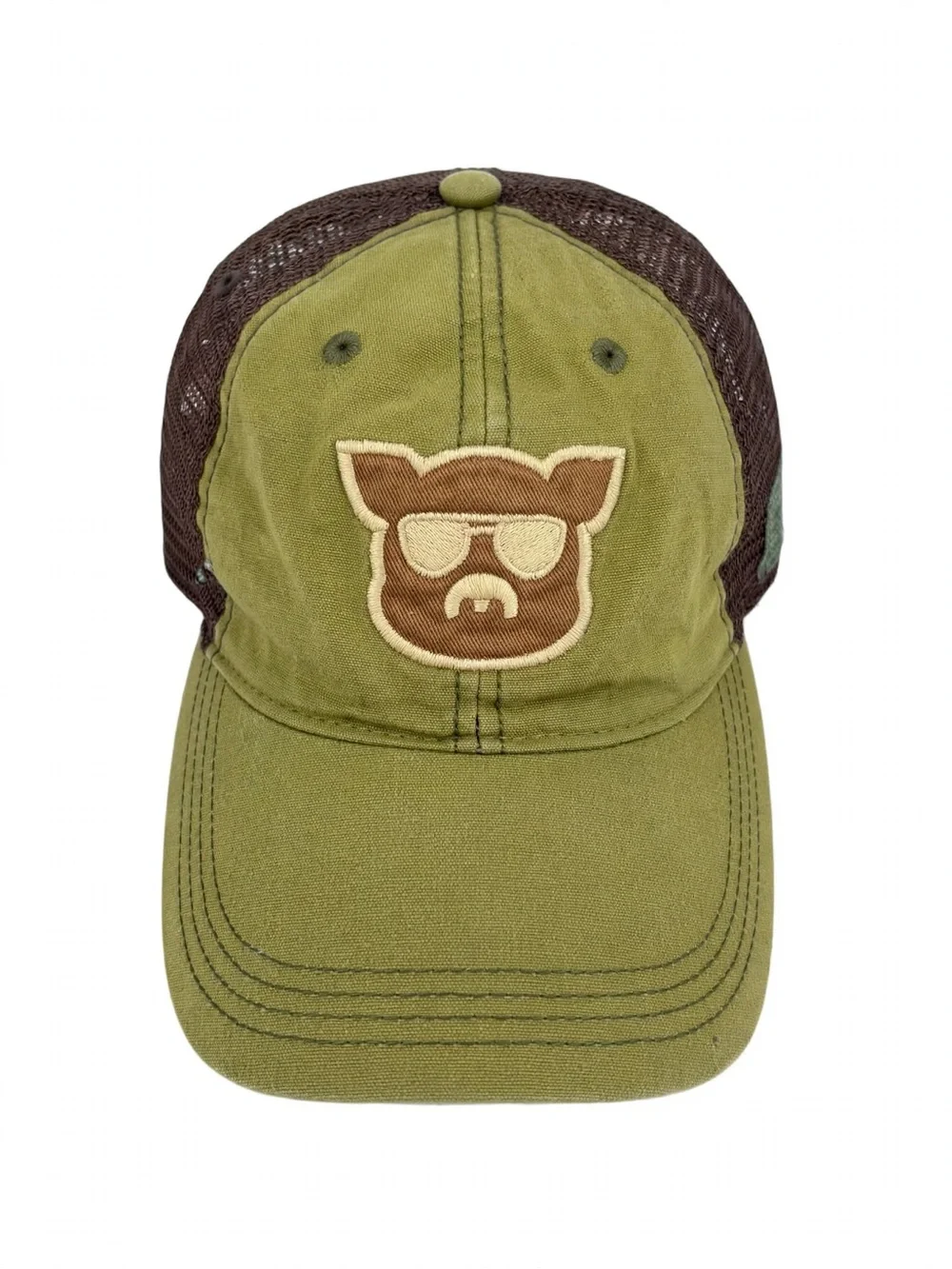 Islanders Outfitters Legacy Pig Wearing Sunglasses Snap Back Hat Baseball Cap